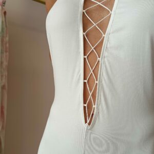 Amanda Long Dress White 2