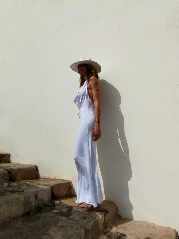 Paciencia Long Dress White 2