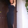 Arancha Long Dress Black 2