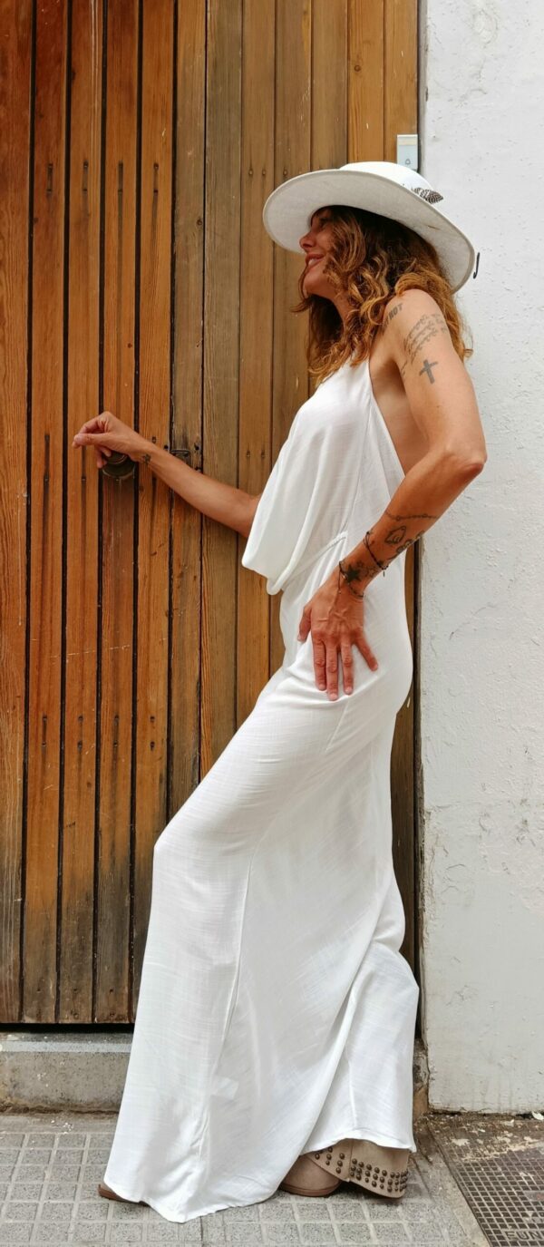 Aurora Long Dress White 3