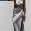 Chiara Classic Dress Silver 1