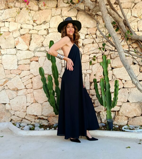 Elenina Classic Dress Black 1